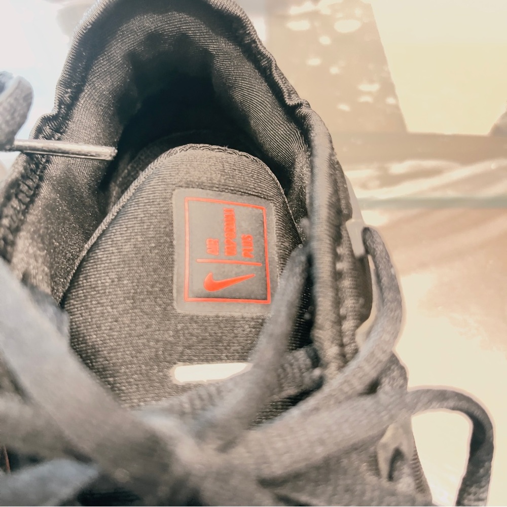 Nike Black Sneaker with Red Insole Logo
